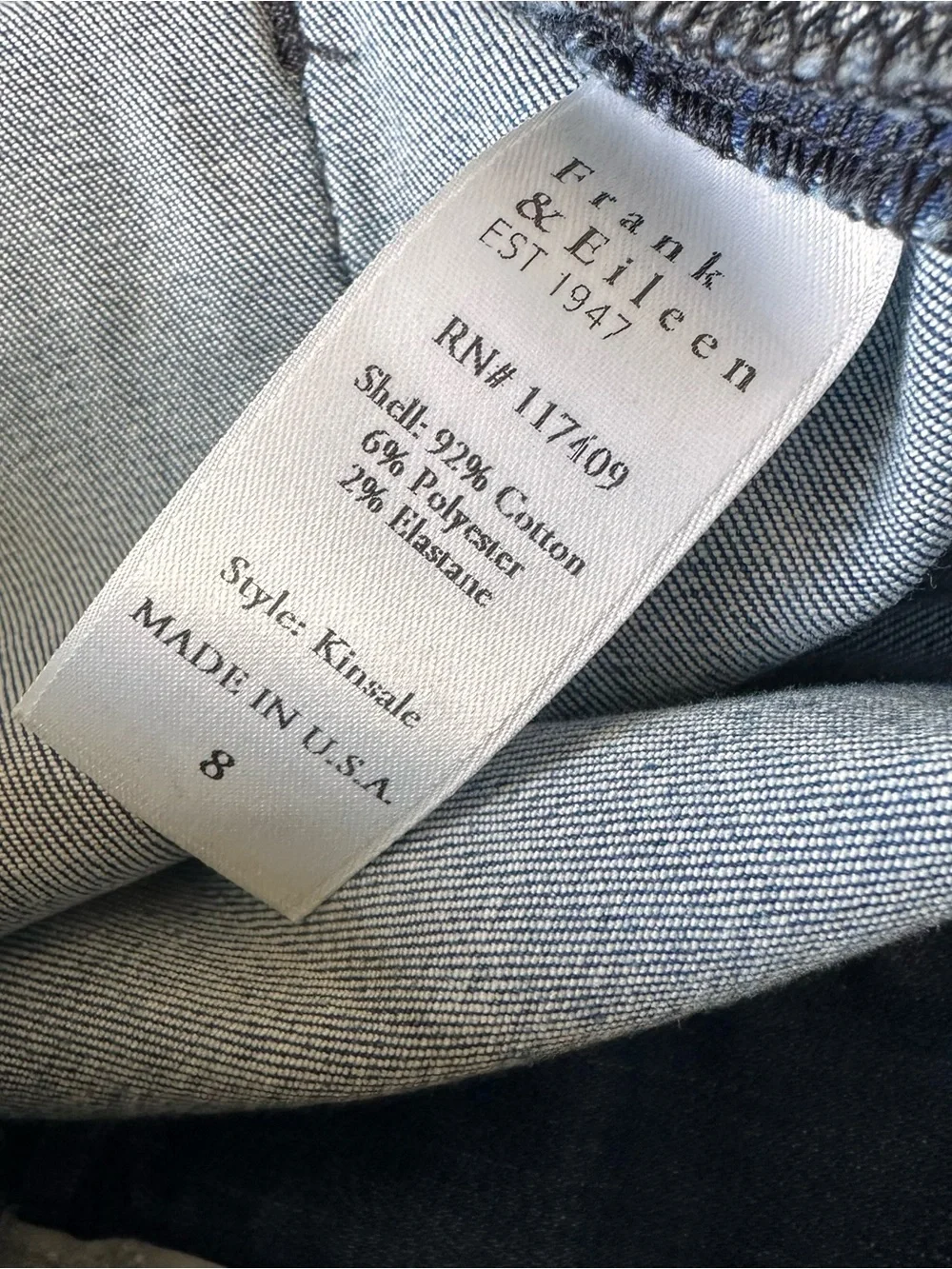 Frank & Eileen Jeans